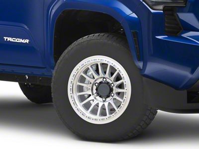 Relations Race Wheels RR7-H Flow Form Brushed Aluminum 6-Lug Wheel; 17x8.5; -25mm Offset (24-25 Tacoma)