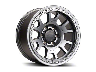 Relations Race Wheels RR5-H Matte Gunmetal 6-Lug Wheel; 17x8.5; 0mm Offset (10-24 4Runner)