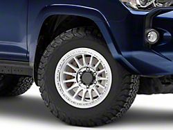 Relations Race Wheels RR7-H Flow Form Brushed Aluminum 6-Lug Wheel; 17x8.5; -25mm Offset (10-24 4Runner)