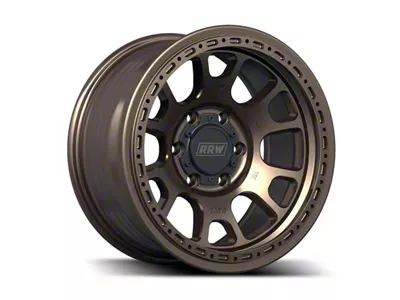 Relations Race Wheels RR5-H Matte Bronze 6-Lug Wheel; 17x8; 18mm Offset (21-25 Bronco, Excluding Raptor)