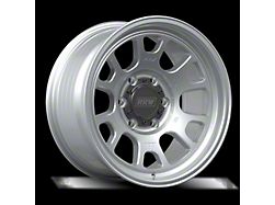 Relations Race Wheels RR5-S Brushed Aluminum 6-Lug Wheel; 17x8.5; 25mm Offset (21-25 Bronco, Excluding Raptor)