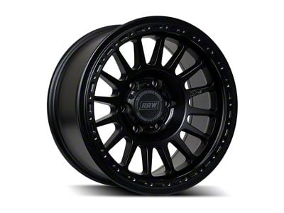 Relations Race Wheels RR6-H Matte Black 6-Lug Wheel; 17x8.5; -25mm Offset (21-25 Bronco, Excluding Raptor)