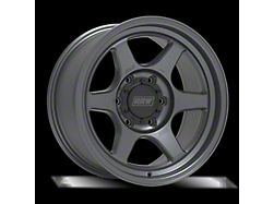 Relations Race Wheels RR2-S Matte Gunmetal 6-Lug Wheel; 17x8.5; -12mm Offset (24-26 Tacoma)
