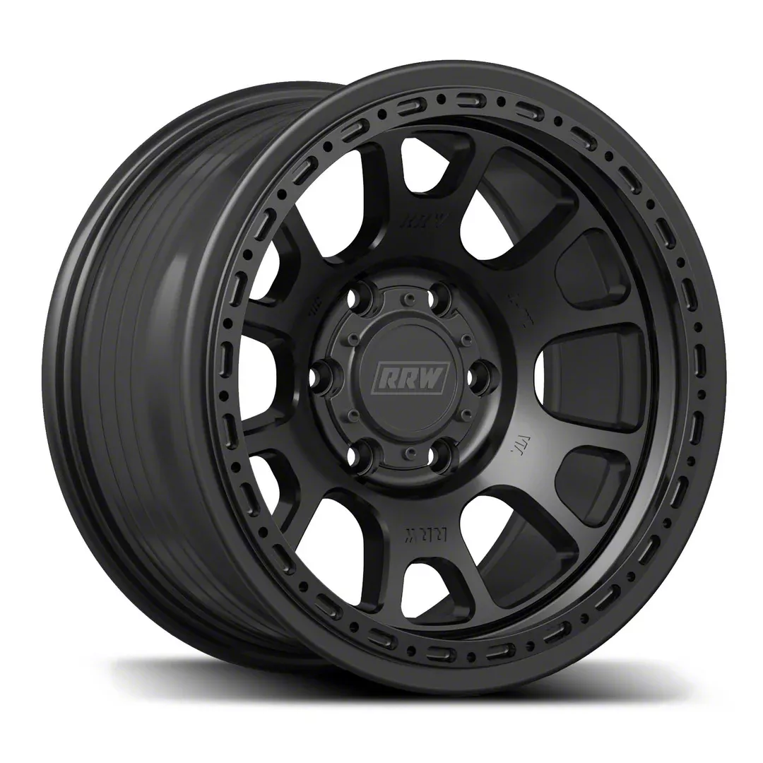 Relations Race Wheels Tacoma RR5-H Matte Black 6-Lug Wheel; 17x8.5 ...