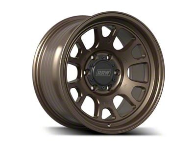 Relations Race Wheels RR5-S Matte Bronze 6-Lug Wheel; 17x8.5; -12mm Offset (24-26 Tacoma)