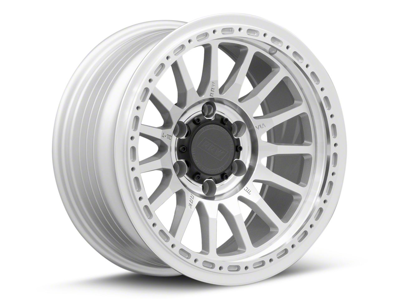 Relations Race Wheels Tacoma RR7-H Flow Form Brushed Aluminum 6-Lug ...