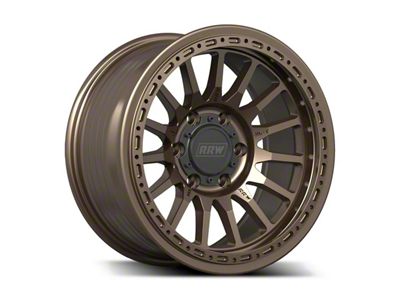 Relations Race Wheels RR7-H Matte Bronze 6-Lug Wheel; 17x8.5; 25mm Offset (24-26 Tacoma)