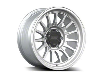 Relations Race Wheels RR7-S Brushed Aluminum 6-Lug Wheel; 17x8.5; 25mm Offset (24-26 Tacoma)