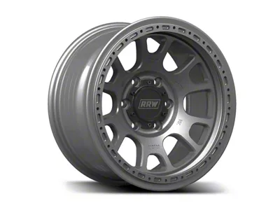 Relations Race Wheels RR5-H Matte Gunmetal 6-Lug Wheel; 17x8; 18mm Offset (22-25 Tundra)