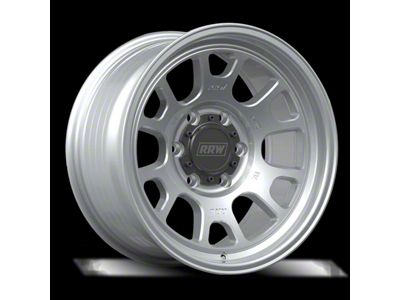 Relations Race Wheels RR5-S Brushed Aluminum 6-Lug Wheel; 17x8.5; 25mm Offset (22-25 Tundra)
