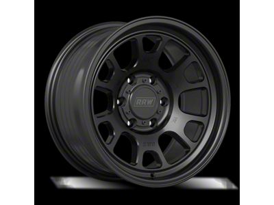 Relations Race Wheels RR5-S Matte Black 6-Lug Wheel; 17x8.5; 25mm Offset (22-26 Tundra)