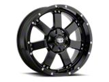 REV Wheels Off Road 885 Series Gloss Black 6-Lug Wheel; 17x9; -12mm Offset (25-26 4Runner)