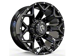 RV-202 Gloss Black with Dots 6-Lug Wheel; 20x9; 0mm Offset (25-26 4Runner)