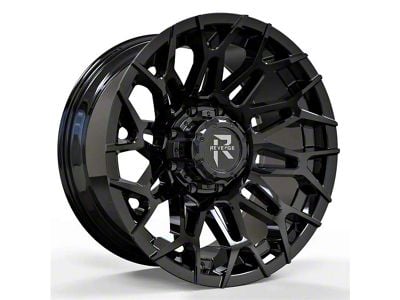Revenge Off-Road Wheels RV-203 Gloss Black 6-Lug Wheel; 20x10; -19mm Offset (21-25 Bronco, Excluding Raptor)