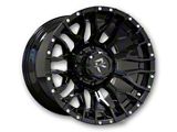 Revenge Off-Road Wheels RV-201 Gloss Black with Dots Wheel; 20x10; -19mm Offset (18-25 Jeep Wrangler JL)