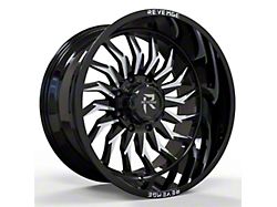 RV-204 Black and Milled Wheel; 20x10; -19mm Offset (18-26 Jeep Wrangler JL)