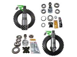 Revolution Gear & Axle Dana 30 Front Axle/44 Rear Axle Ring and Pinion Gear Kit with Master Overhaul Kit; 4.88 Gear Ratio (18-25 Jeep Wrangler JL, Excluding Rubicon)