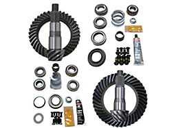 Revolution Gear & Axle Dana 30 Front Axle/44 Rear Axle Ring and Pinion Gear Kit with Master Overhaul Kit; 5.38 Gear Ratio (18-26 Jeep Wrangler JL, Excluding Rubicon)