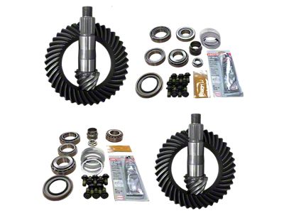 Revolution Gear & Axle Dana 44 Front Axle/44 Rear Axle Ring and Pinion Gear Kit with Master Overhaul Kit; 5.13 Gear Ratio (18-25 Jeep Wrangler JL Rubicon)