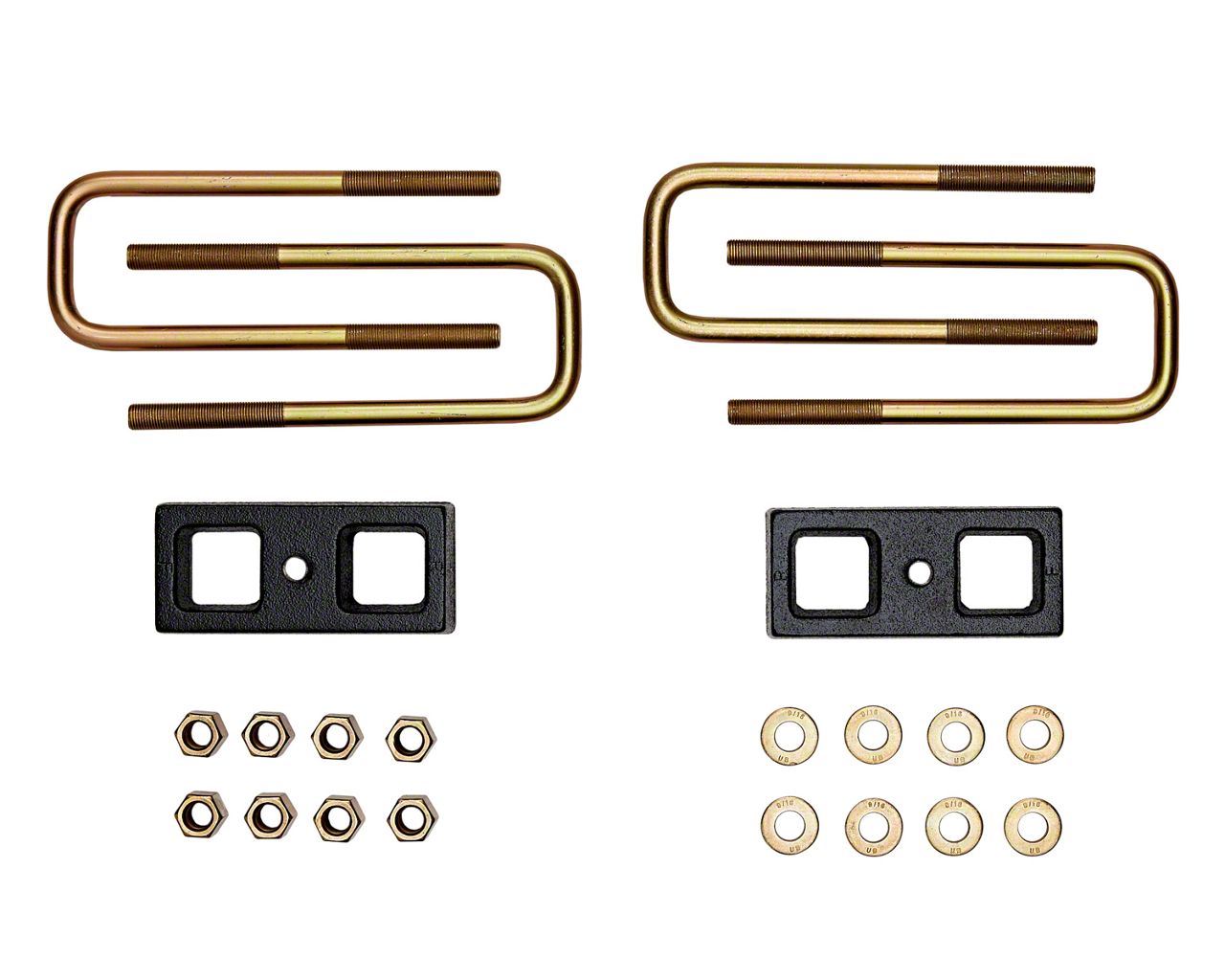 Revtek Tacoma 2-Inch Rear Lift Block Kit REV-TBK2 (16-23 Tacoma) - Free ...