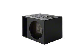 Rhino Box Single 15-Inch Horn Ported Subwoofer Box; Poly Coated (Universal; Some Adaptation May Be Required)