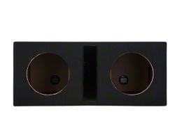 Rhino Box Dual 8-Inch Slot Ported Subwoofer Box; Carpeted (Universal; Some Adaptation May Be Required)