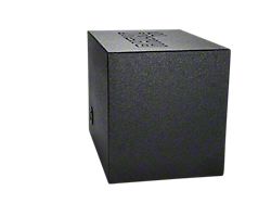 Rhino Box Single 15-Inch Slot Ported Subwoofer Box; Poly Coated (Universal; Some Adaptation May Be Required)