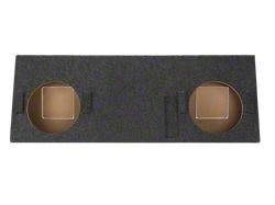 Rhino Box Dual 8-Inch Behind Seat Subwoofer Box; Carpeted (14-25 Tundra Double Cab, CrewMax)