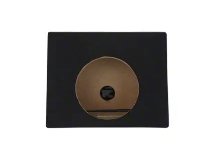 Rhino Box Single 10-Inch Behind Seat Subwoofer Box; Carpeted (Universal; Some Adaptation May Be Required)