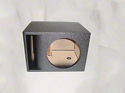 Rhino Box Single 10-Inch Horn Ported Subwoofer Box; Poly Coated (Universal; Some Adaptation May Be Required)