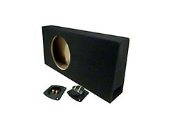 Rhino Box Single 12-Inch Slot Ported Subwoofer Box; Carpeted (Universal; Some Adaptation May Be Required)