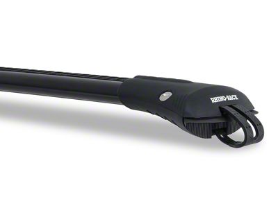 Rhino-Rack Vortex StealthBar 2-Bar Roof Rack; Black (05-09 4Runner w/ Round Roof Rails; 09-13 4Runner w/ Elevated Roof Rails)