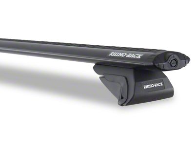 Rhino-Rack Vortex SX 2-Bar Roof Rack; Black (10-24 4Runner w/ Round Roof Rails)