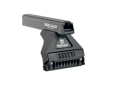 Rhino-Rack Heavy Duty RL110 2-Bar Roof Rack; Black (20-25 Jeep Gladiator JT)