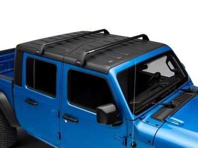 Rhino-Rack Vortex SG 2-Bar Roof Rack; Black (20-25 Jeep Gladiator JT)