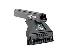 Rhino-Rack Heavy Duty RL110 2-Bar Roof Rack; Black (18-25 Jeep Wrangler JL 4-Door)
