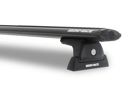 Rhino-Rack Vortex RLT600 Ditch Mount 2-Bar Roof Rack; Black (05-23 Tacoma Double Cab)