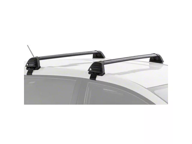 Rhino Racks Roc25 Rhino-Rack Tacoma Vortex ROC25 Flush 2-Bar Roof Rack; Black RV0471B (05 ...