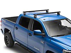 Rhino-Rack Heavy Duty 2500 2-Bar Roof Rack; Black (07-21 Tundra Double Cab, CrewMax)