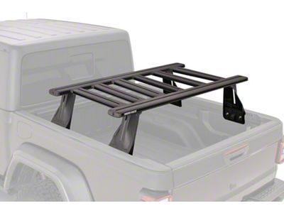 Rhino-Rack Reconn-Deck 2-Bar Bed System with 6-NS Bars (07-25 Tundra Double Cab w/ 6-1/2-Foot & 8-Foot Bed & Deck Rail System; 22-25 Tundra CrewMax w/ 6-1/2-Foot Bed & Deck Rail System)