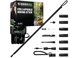 Rhino USA Tactical Hiking Stick with Survival Kit