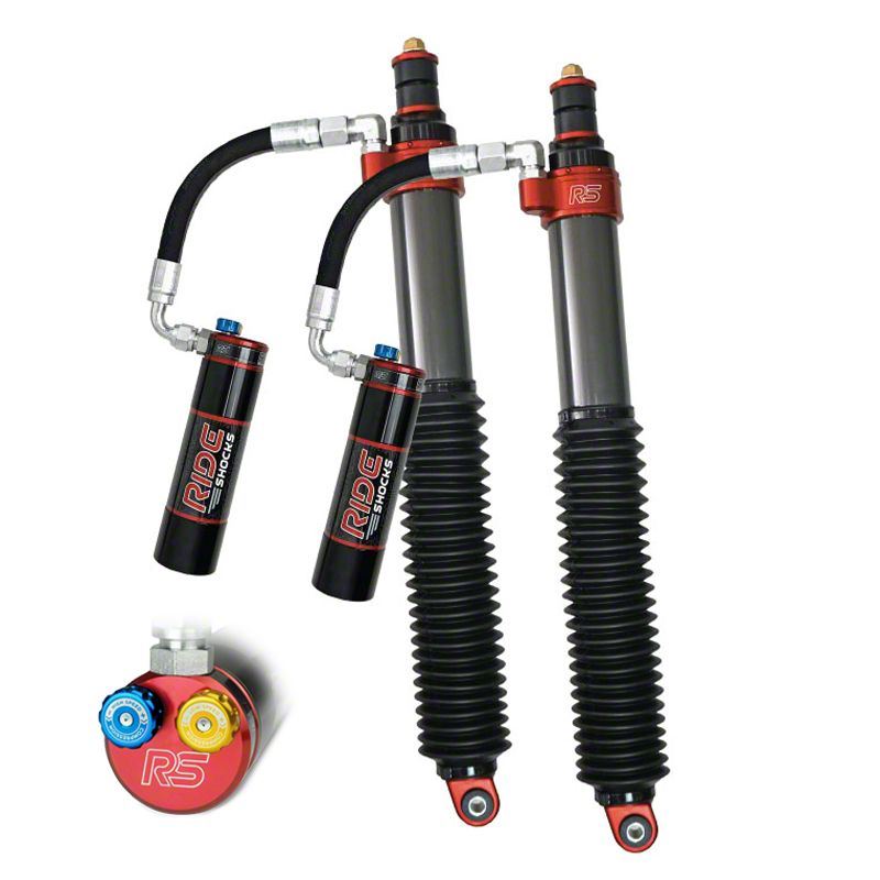 RIDE Shocks Tacoma 2.50-Inch Rear Reservoir Shocks with DPA Adjusters ...