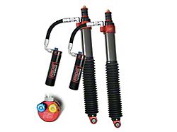 RIDE Shocks 2.50-Inch Rear Reservoir Shocks with DPA Adjusters for 1 to 2.50-Inch Lift; Weight Range 3 (05-23 6-Lug Tacoma)