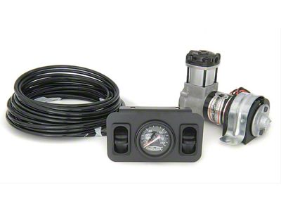 Ridetech Small OverLoad Style Compressor Kit; 2 Switch (07-25 Tundra)