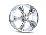 Ridler 695 Chrome Wheel; 20x8.5; 0mm Offset (20-25 Jeep Gladiator JT)