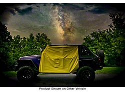 Four Door Rain Curtains; Yellow (20-25 Jeep Gladiator JT)