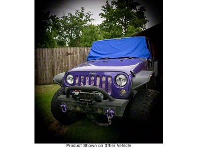 Winter Windshield Cover; Royal Blue (Universal; Some Adaptation May Be Required)