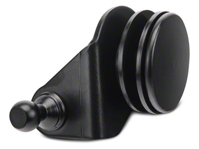 Upper Hard Top Ball Stud Bracket; Passenger Side (97-06 Jeep Wrangler TJ)