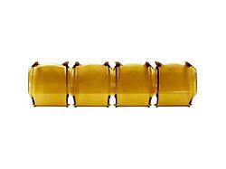 Rigid Industries Adapt LED Light Cover; 10-Inch; Amber 