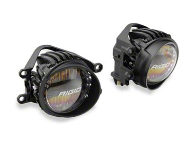 Rigid Industries 360-Series PRO SAE Fog Light Kit; Yellow (16-23 Tacoma)